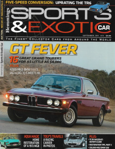 HEMMINGS SPORTS & EXOTIC CAR 2011 SEPT - '72 MGB, GT DEALS, TR6 TO 5 SPEED